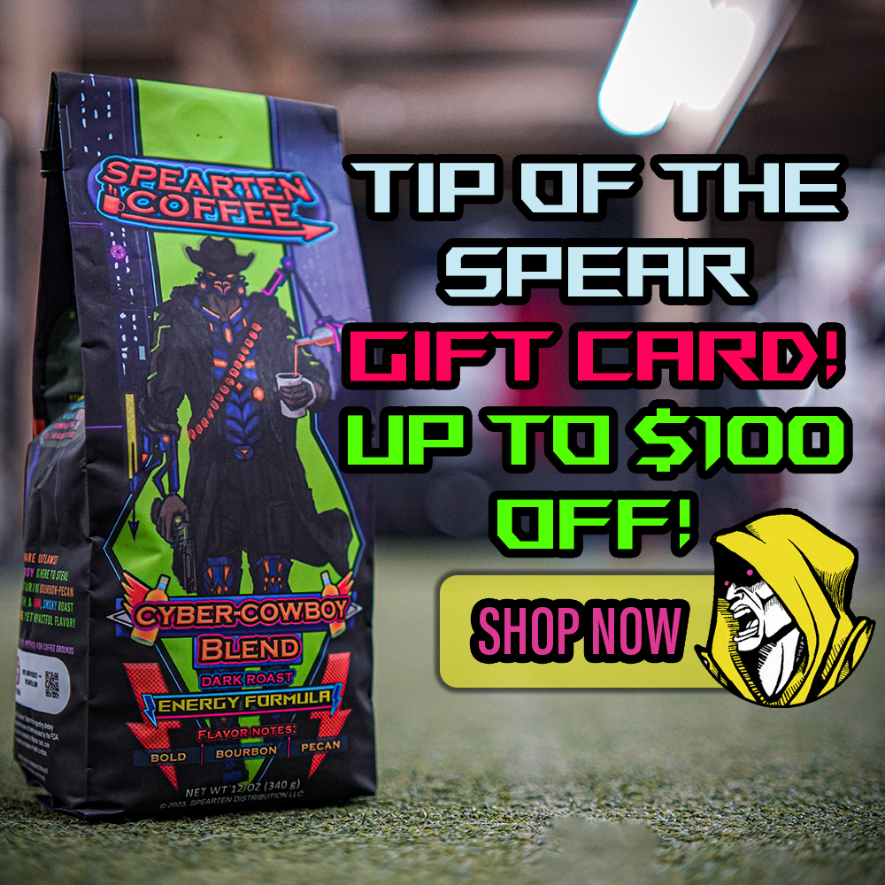 GIFT CARD - TIP OF THE SPEAR!