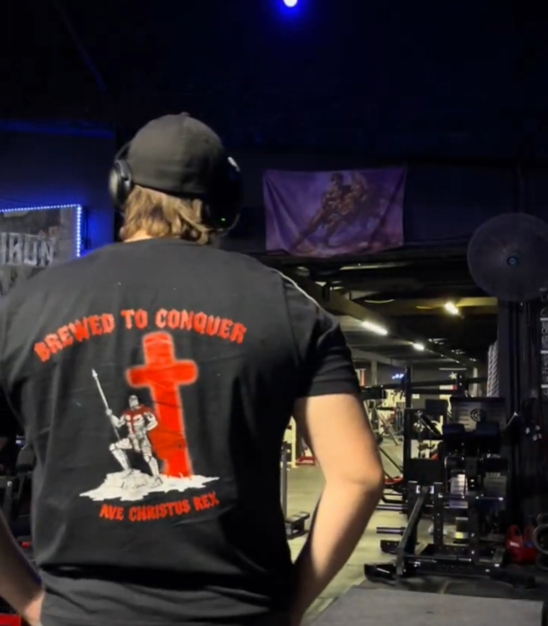 BREWED TO CONQUER TEE