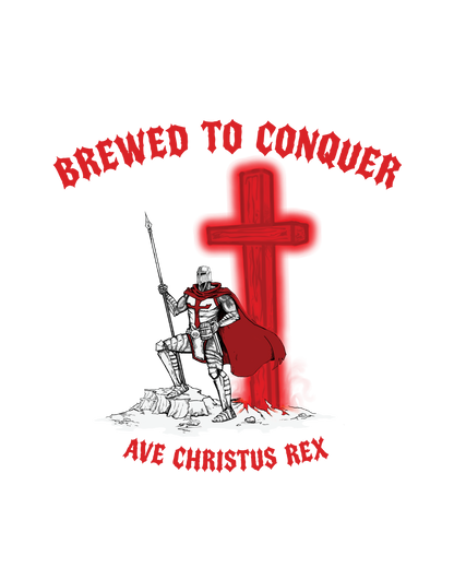 BREWED TO CONQUER TEE