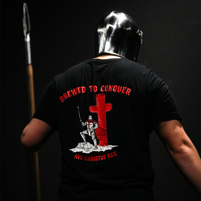 BREWED TO CONQUER TEE