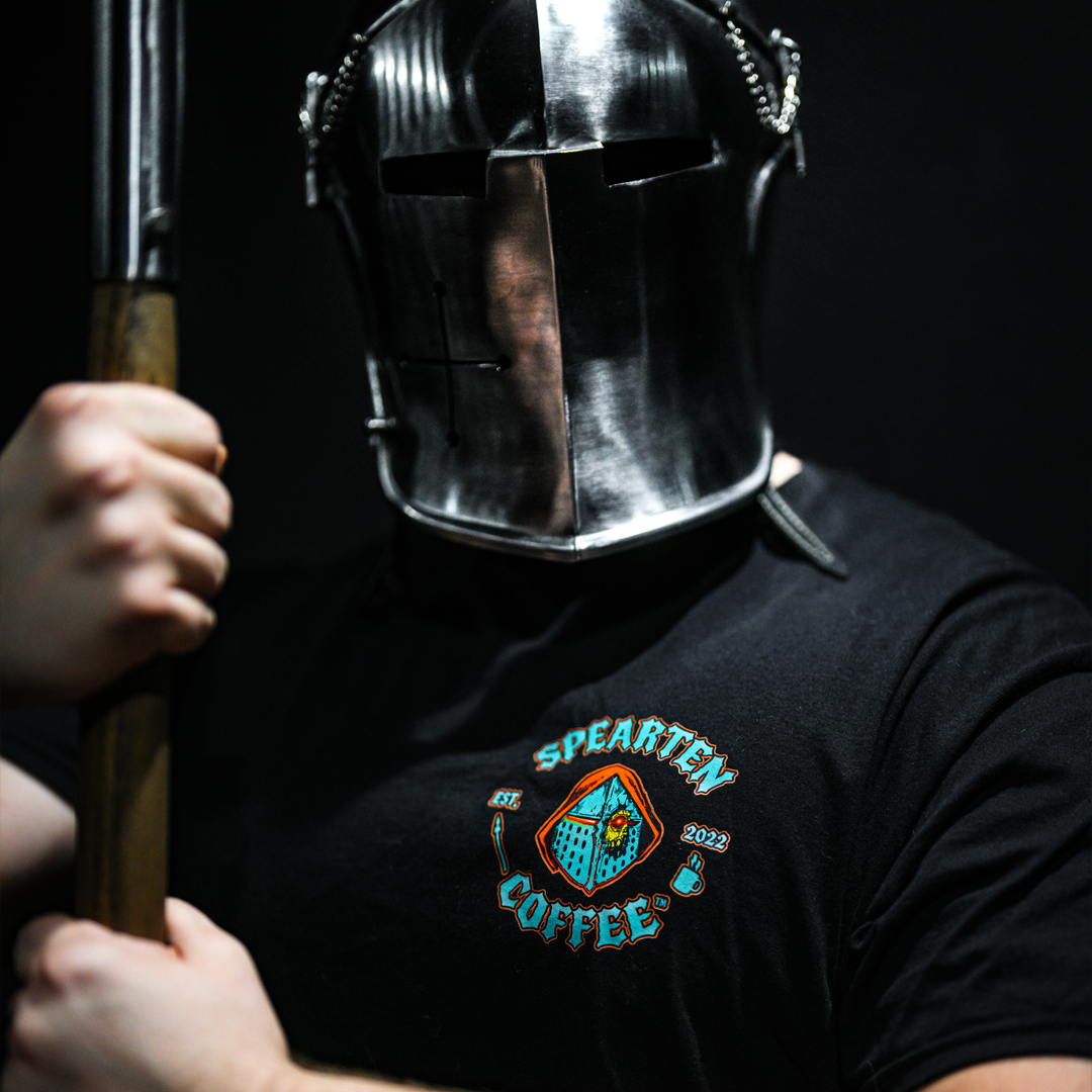 CAFFEINE OVER HERESY TEE